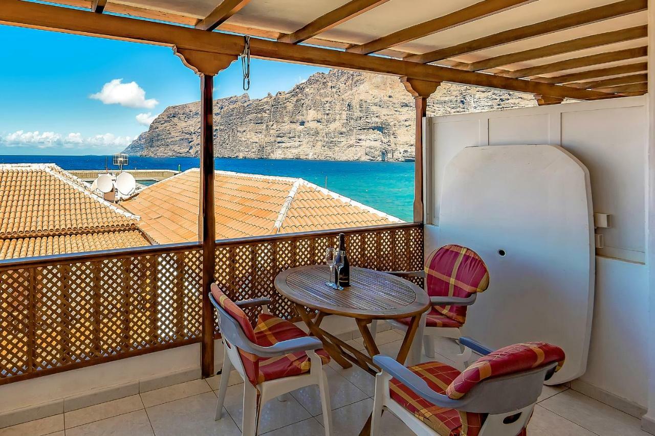 First Line Beach Front 2 Bedroom Apartment Los Gigantes Santiago del Teide Exterior foto