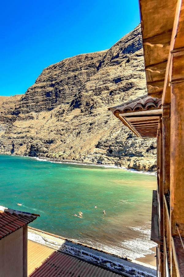 First Line Beach Front 2 Bedroom Apartment Los Gigantes Santiago del Teide Exterior foto